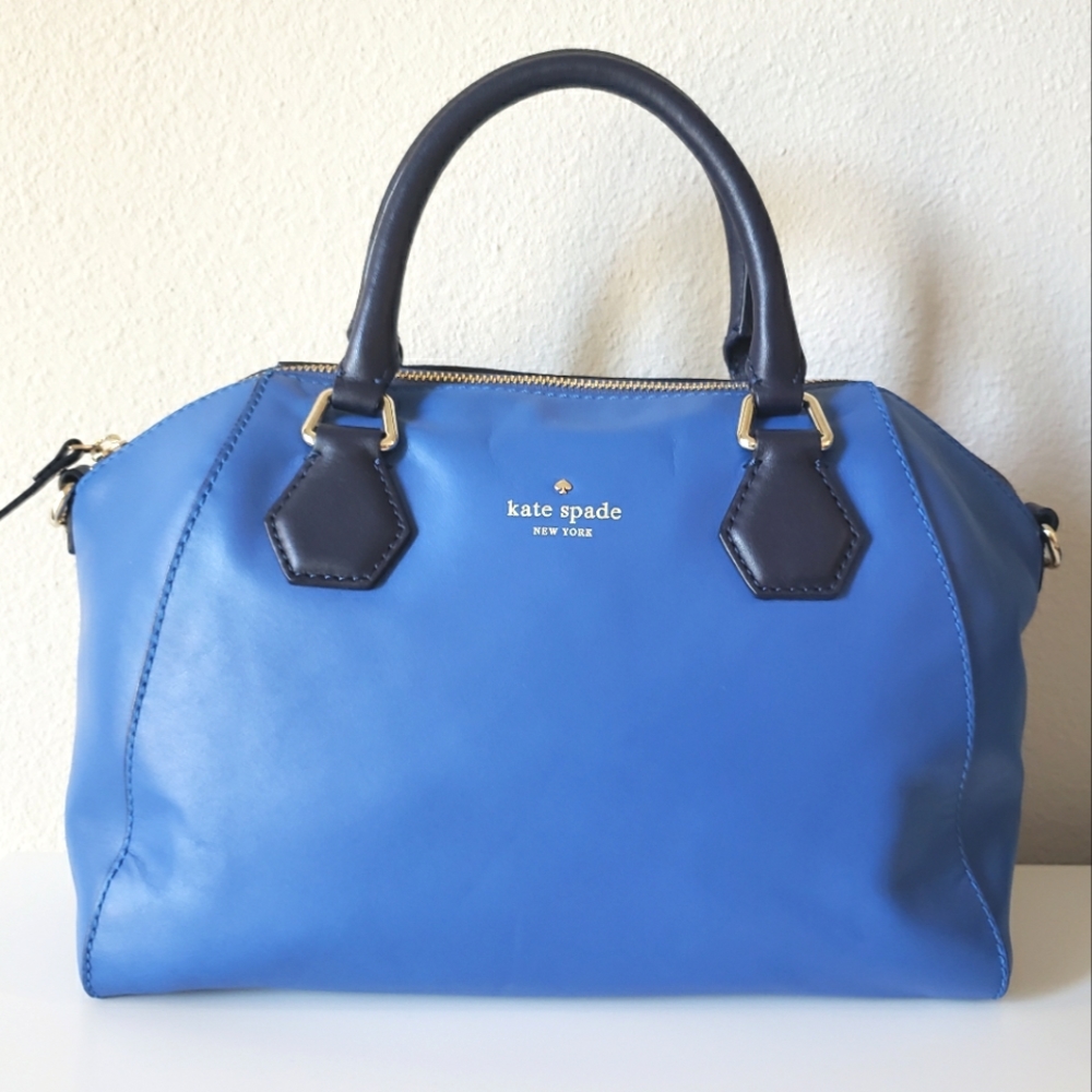 ❗SOLD❗💕Kate Spade | Blue Navy Satchel - Picture 16 of 16